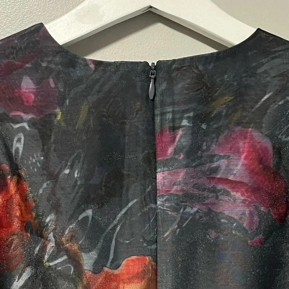 Ted Baker Ayymee Printed Puff Sleeve Blouse - Picture 8 of 15